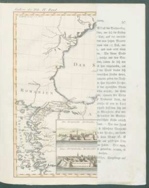 Tafel III. Umriss des Schwarzen Meeres [...]