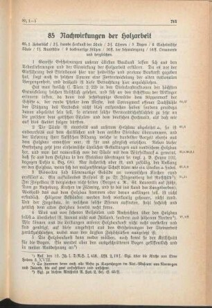 85 Nachwirkungen der Holzarbeit