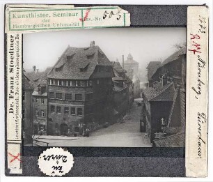 Nürnberg: Albrecht Dürers Wohnhaus (Dürerhaus) (Stoedtner-Nr. 3773)