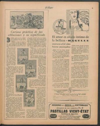 Curiosa práctica de las abluciones y su significado