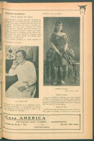 De estirpe gallega : [Retrato de] Srta. Delia Couto