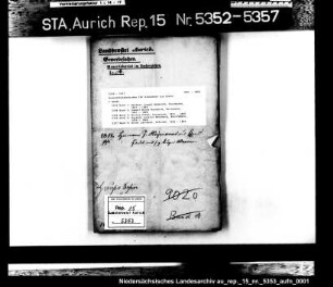 Hausierkonzessionen für Einwohner aus Esens: Heimann Joseph Heymanns, Kurzwaren