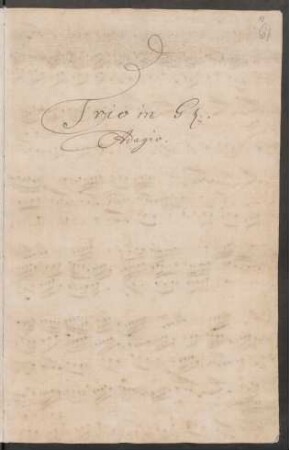 Trios; org; G-Dur; BWV Anh. II 46; BWV 1027; BWV 1039