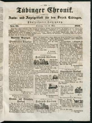 373-392, 15. Mai (Nr. 94) - 21. Mai (Nr. 98)