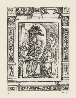 Anbetung der Könige, aus: "Bibelillustrationen"