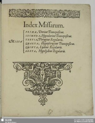 Index Missarum.