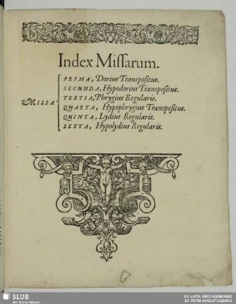 Index Missarum.