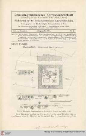 4: Hermeskeil : Römischer Begräbnisplatz