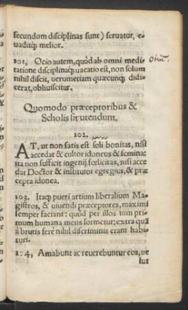 Quomodo praeceptoribus & Scholis sit utendum.