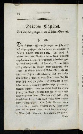 26-37, Drittes Capitel.