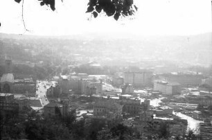 Stuttgart: Blick vom Kriegsbergturm auf die Stadt