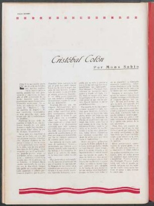 Cristóbal Colón