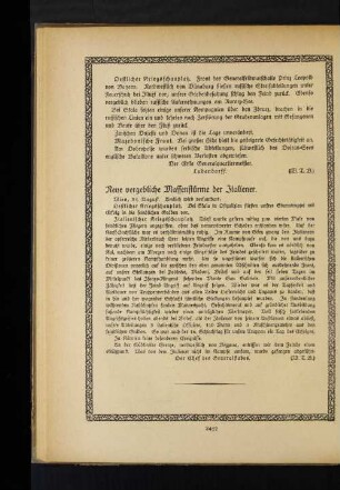 Neue vergebliche Massenstürme der Italiener.