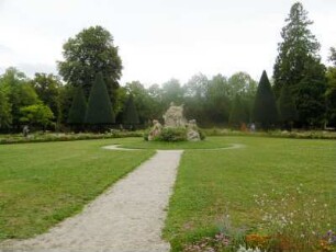 Würzburg: Residenz Hofgarten
