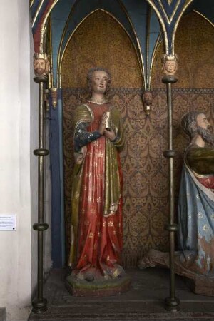 Dreikönigsaltar — Die Anbetung des Christuskinds durch die Heiligen Drei Könige — Kaspar