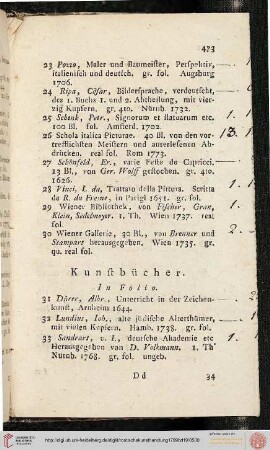 Kunstbücher (Nr. 31-70)
