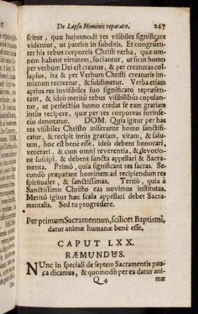 247-268, Caput LXX. - Caput LXXV.