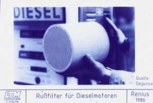 Rußfilter für Dieselmotoren