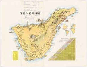 Feriensiedlung auf Teneriffa (»Puntillo del Sol«): Karte von Teneriffa