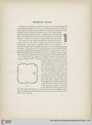 Chapelle XXXII