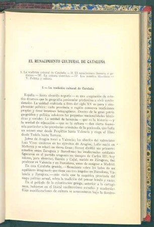 El renacimiento cultural de Cataluña