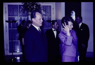 Willy Brandt/Frau 7.1.67.