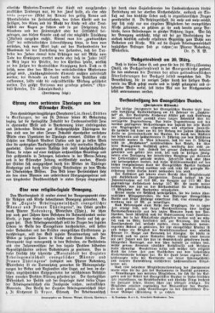 Vorstandssitzung des Evangelischen Bundes