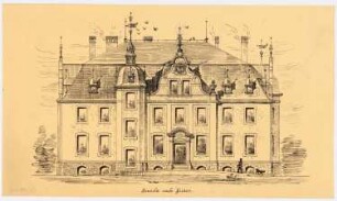 Herrenhaus, Rummelsburg-Turzig: Ansicht nach Süden