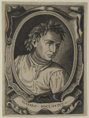 Bildnis des Joannes Boccatius