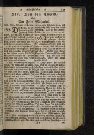 XIV. Von den Engeln, oder: Am Feste Michaelis.