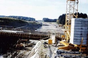 Überführung der GVS Neuravensburg - Strohdorf in Betr. km 10,571 Überbau und Lehrgerüst