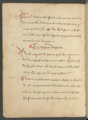 De clausura Bursarum.
