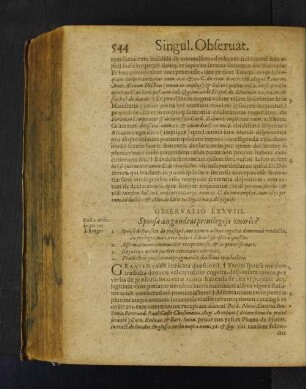 Observatio LXXVIII. Sponsa an gaudeat privilegijs uxoris?
