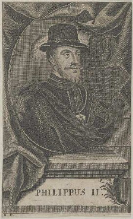 Bildnis des Philippus II. von Spanien