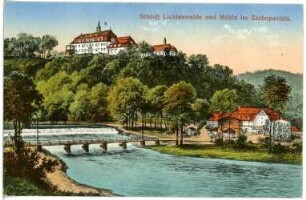 Lichtenwalde. Schloss u. Mühle im Zschopautal