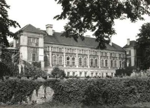 Lancut. Schloß (1601/1700). Gartenfront