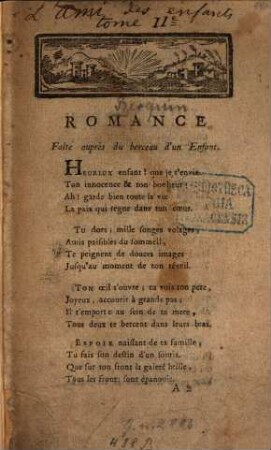 L' ami des enfans, 2. 1783. - 382 S.
