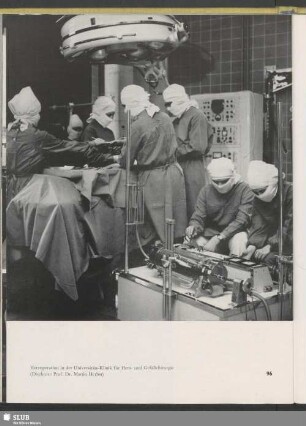 Herzoperation in der Universitäts-Klinik für Herz- und Gefäßchirurgie