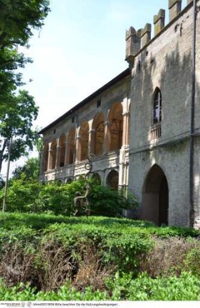 Rocca dei Rossi, Südfassade