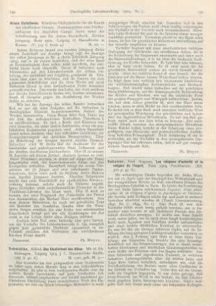 149 [Rezension] Baumstark, Anton (Hrsg.), Oriens Christianus. Römische Halbjahreshefte für die Kunde des christlichen Orients. 2. Jg