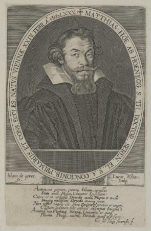 Bildnis des Matthias Höe ab Hoenegg