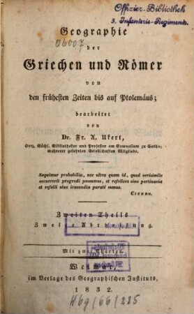 Geographie der Griechen und Römer von den frühesten Zeiten bis auf Ptolemäus, 2,2. Ueber den Norden von Europa nach den Ansichten der Alten