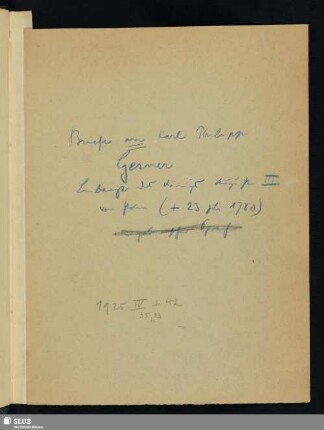 226: App.226: Briefe an den Arzt Karl Philipp Gesner - Mscr.Dresd.App.226
