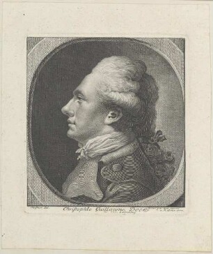 Bildnis des Christoph Wilhelm Bock