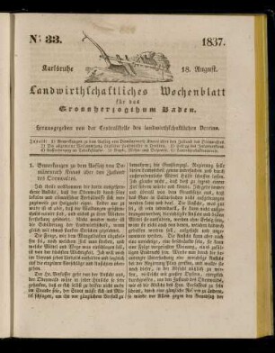 No 33. 1837. 18. August