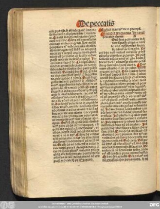 Incipit tractatus de nove[m] peccatis alienis.