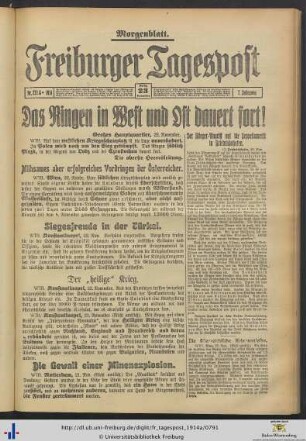 23.11.1914 (Morgenblatt)