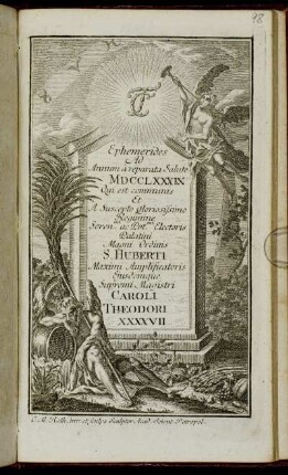 Ephemerides Ad Annum a reparata Salute MDCCLXXXIX
