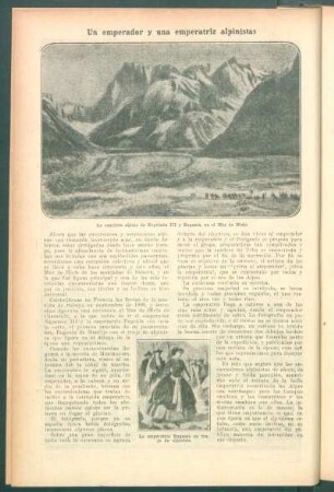Un emperador y una emperatriz alpinistas