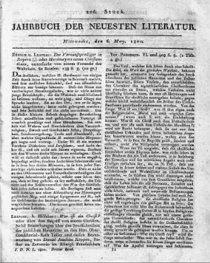 1801-05-06 : 206. Stück